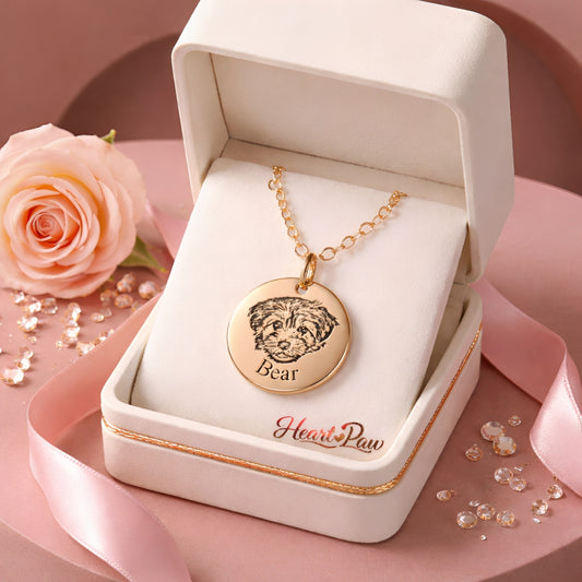 HeartPaw™ – Collar de Mascota Personalizado